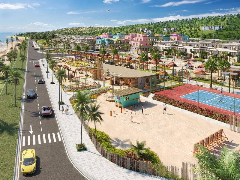 Khu thể dục thể thao tại costamigo Phan Thiết