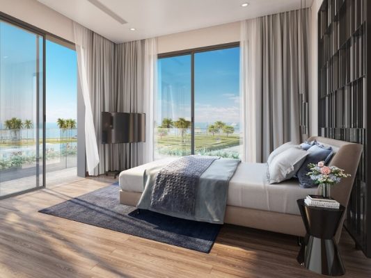 Thiết kế phòng ngủ biệt thự song lập Costamigo Phan Thiết
