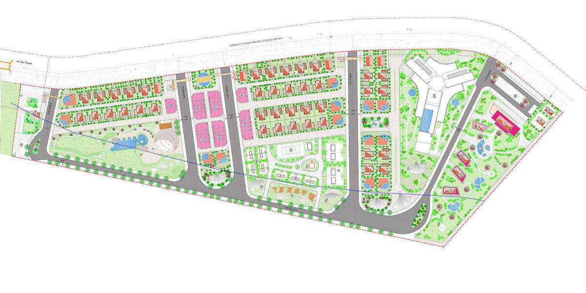 Tổng mặt bằng dự án Costamigo Phan Thiết